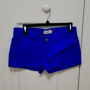 Blue shorts from SO, size 3